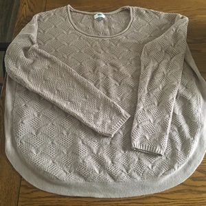 Old Navy XL front/back swing sweater